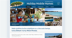 Desktop Screenshot of holiday-mobile-homes.com