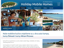 Tablet Screenshot of holiday-mobile-homes.com